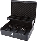 Cathedral (12 inch) Ultimate Cash Box Black (Single) - UK BUSINESS SUPPLIES