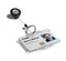 Durable Retractable Badge Reel and Keyring for Name Badges Charcoal (Pack 10) 822258 - UK BUSINESS SUPPLIES