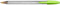 Bic Cristal Fun Ballpoint Pen 1.6mm Tip 0.42mm Line Lime Green (Pack 20) - 927885 - UK BUSINESS SUPPLIES