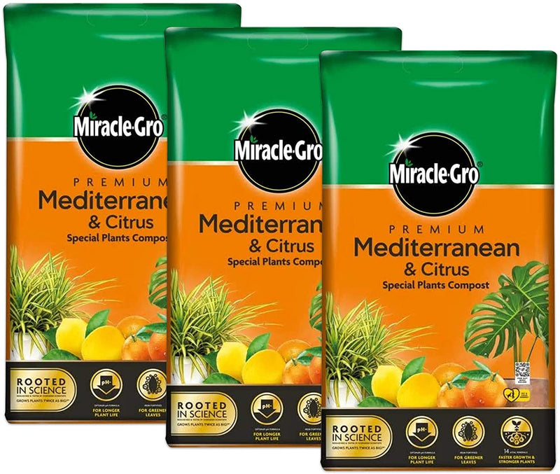 Miracle Gro Mediterranean Citrus Compost - 6L - UK BUSINESS SUPPLIES