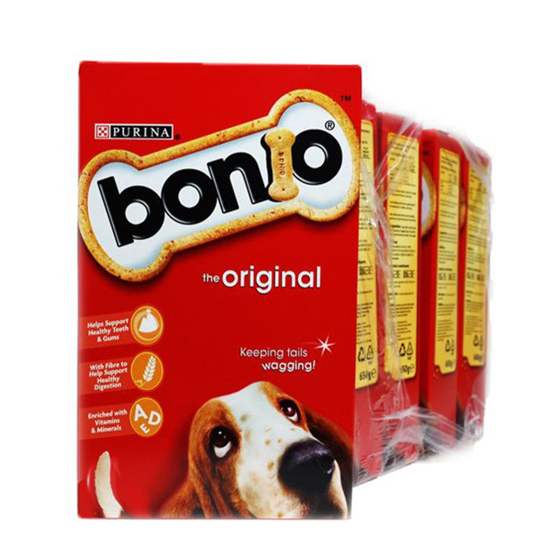 Bonio Dog Treats Original Biscuits 5 x 650g {Full Case} - UK BUSINESS SUPPLIES