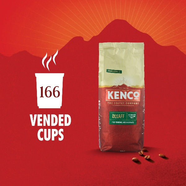 Kenco Decaffeinated Instant Coffee Vending Bag 300g Pack - UK BUSINESS SUPPLIES