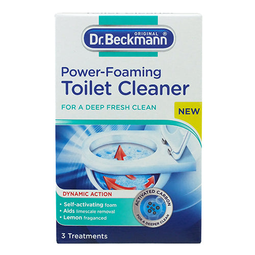 Dr. Beckmann PowerFoaming Toilet Cleaner, 3 x 100g Sachets UK
