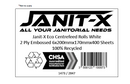 Janit-X Eco 100% Recycled Centrefeed Rolls White 6 x 400s CHSA Accredited - UK BUSINESS SUPPLIES