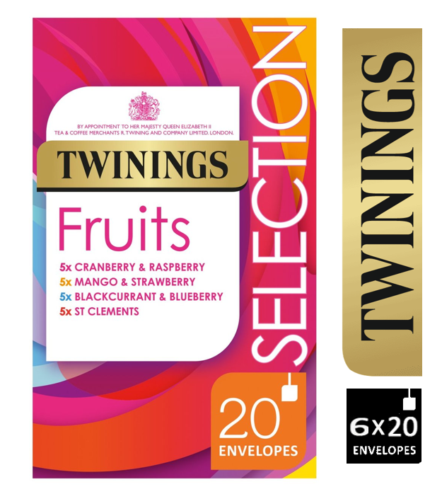 Twinings Fruit Selection 20's - UK BUSINESS SUPPLIES