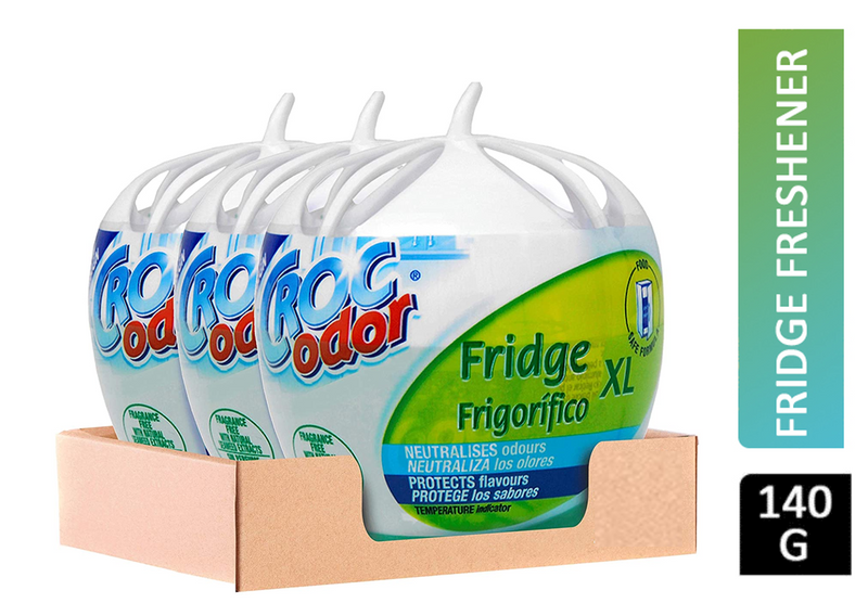 Croc Odor Fridge Freshener, Fragrance Free XL 140g - UK BUSINESS SUPPLIES