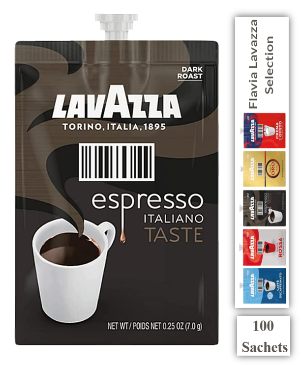 Flavia Lavazza Espresso Italiano Sachets 100's - UK BUSINESS SUPPLIES
