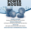 Powerhouse Blue Toilet Freshener (Pack of 6) - UK BUSINESS SUPPLIES