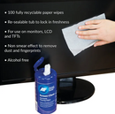 AF Screen-Clene Anti Static Wipes Tub (100 Wipes) - UK BUSINESS SUPPLIES