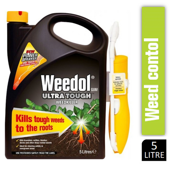 Weedol Ultra Tough Weedkiller 5L Power Spray - UK BUSINESS SUPPLIES