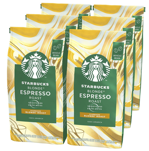 Starbucks Blonde Espresso Roast Coffee Beans, 100% Arabica, 200g - UK BUSINESS SUPPLIES