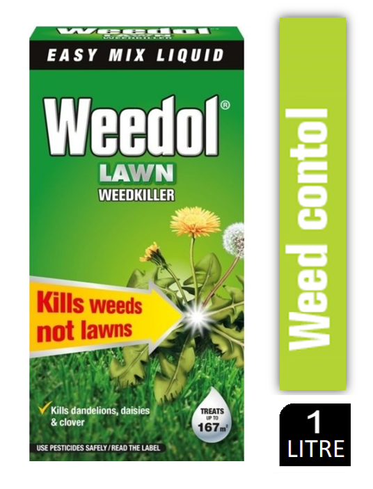 Weedol 1L Lawn Weed Killer Concentrate Liquid - UK BUSINESS SUPPLIES