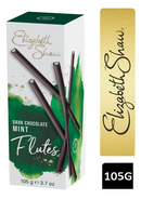 Elizabeth Shaw Dark Chocolate Mint Flutes 105g - UK BUSINESS SUPPLIES
