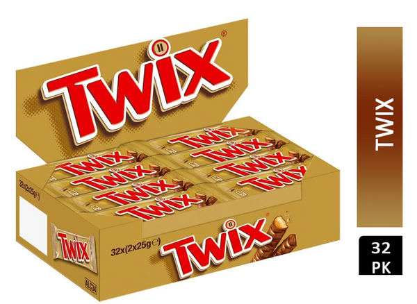 Twix Twin Biscuit Fingers (32 Packs) - UK BUSINESS SUPPLIES