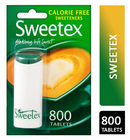 Sweetex Sweetener Tablets 1 Pack 800 Tablets - UK BUSINESS SUPPLIES
