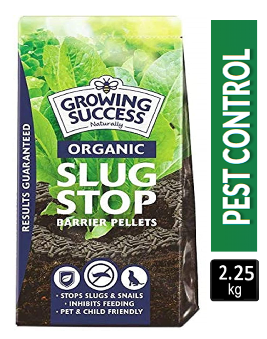 Growing Success Organic Slug Stop Pellets 2.25kg - UK BUSINESS SUPPLIES