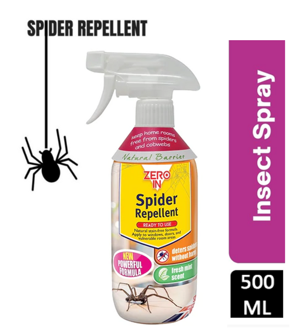 Zero In Spider Repellent 500ml (STV981) - UK BUSINESS SUPPLIES