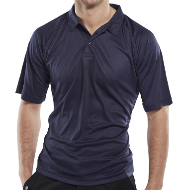 Beeswift Navy Polo Shirt (All Sizes) - UK BUSINESS SUPPLIES