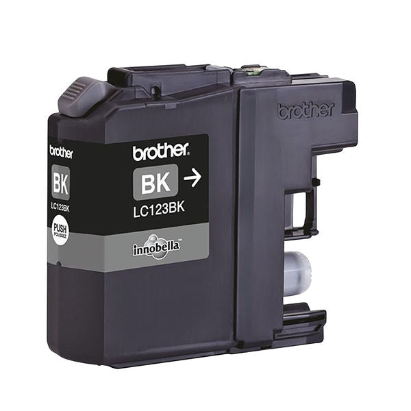 Brother LC123BK Black Ink Cartridge LC-123BK - UK BUSINESS SUPPLIES