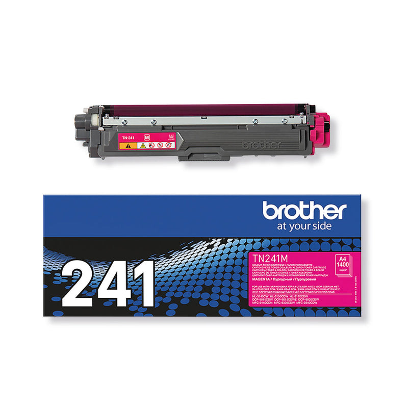Brother TN-241M Magenta Laser Toner Cartridge TN241M - UK BUSINESS SUPPLIES