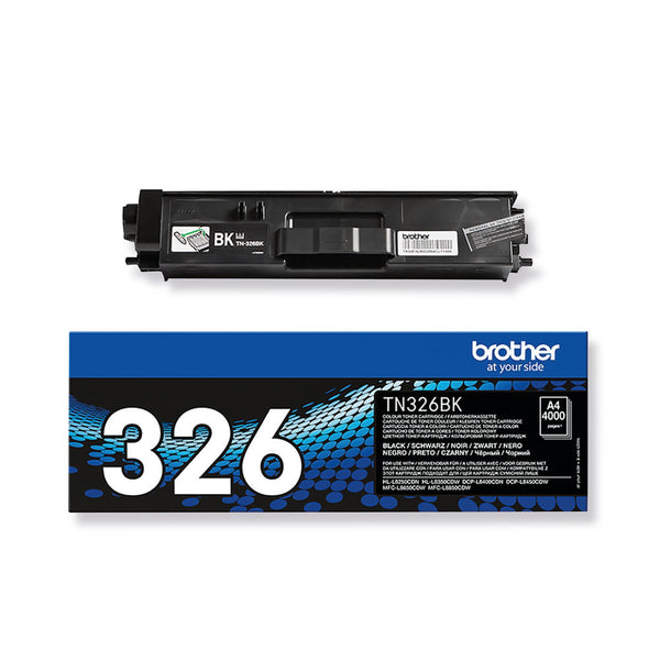 Brother TN326BK Black Toner Cartridge High Capacity TN-326BK - UK BUSINESS SUPPLIES