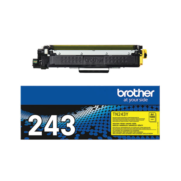 Brother Laser Toner Cartridge Yellow TN243Y - UK BUSINESS SUPPLIES