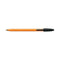 Bic Orange Fine Ballpoint Pen Black (Pack of 20) 1199110114 - UK BUSINESS SUPPLIES