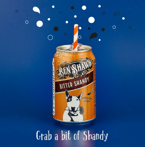 Ben Shaw's Bitter Shandy Cans 24x330ml - UK BUSINESS SUPPLIES