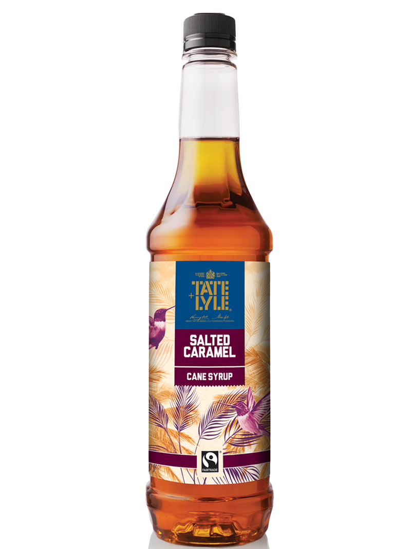 Tate + Lyle Salted Caramel Pure Cane Syrup (750ml), Discounted Pump Option. - UK BUSINESS SUPPLIES