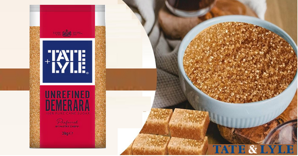 Tate & Lyle 3kg Brown Demerara Sugar Poly Bag - UK BUSINESS SUPPLIES