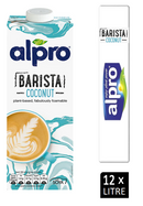 Alpro Barista/Professional Coconut Plant Milk 1L,  1 - 24 - UK BUSINESS SUPPLIES