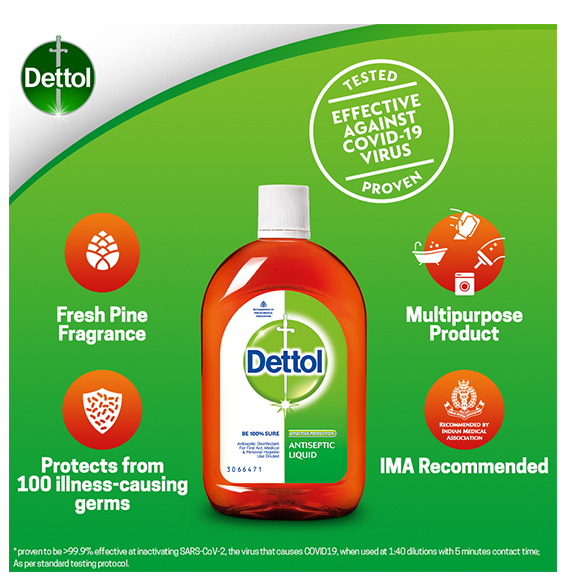 Dettol Antiseptic Disinfectant Liquid (750ml) - UK BUSINESS SUPPLIES