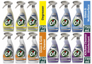 Cif Mega Cleaning Pack, 12 Mixed 750ml Cif Pro-Formula Sprays - UK BUSINESS SUPPLIES