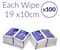 AF Screen-Clene Anti-Static Wipes Pack 100's - UK BUSINESS SUPPLIES
