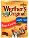 Werther's SUGAR FREE Butter Candies 80g {Wrapped} - UK BUSINESS SUPPLIES