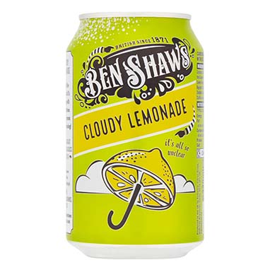 Ben Shaw's Cloudy Lemonade Cans 24 x 330ml - UK BUSINESS SUPPLIES