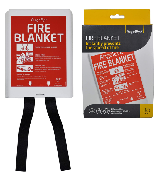 FireAngel FB100-AE-UK AngelEye Fire Blanket, 1 x 1 m - UK BUSINESS SUPPLIES