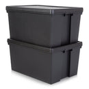 Wham Bam Black Recycled Storage Box 96 Litre - UK BUSINESS SUPPLIES