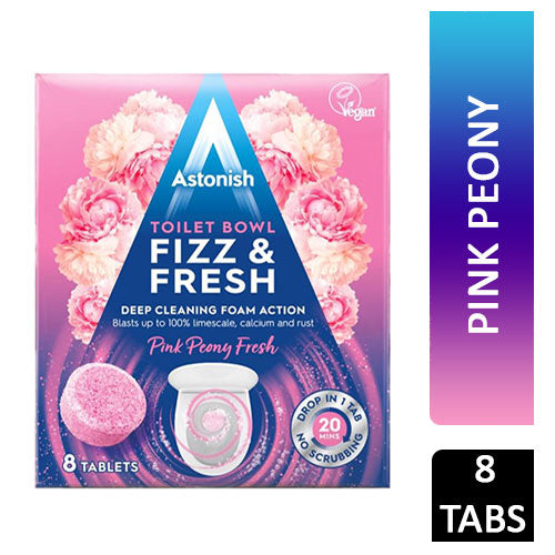 Astonish Fizz & Fresh Toilet Bowl Tabs Pack 8's - UK BUSINESS SUPPLIES