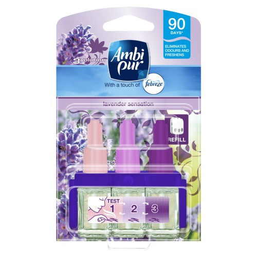 Ambi Pur 3volution Lavender Sensation Refill 20ml - UK BUSINESS SUPPLIES