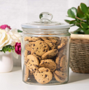 Zodiac Blue Glass Biscotti Jar 4 Litre - UK BUSINESS SUPPLIES