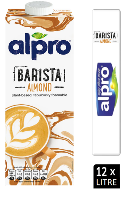 Alpro Almond Milk for Professionals 1ltr - UK BUSINESS SUPPLIES
