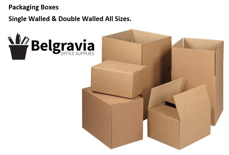 Belgravia Double Walled Cardboard Box Size C (605mm x 333mm x 610mm) - UK BUSINESS SUPPLIES