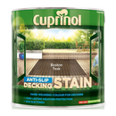Cuprinol Anti-Slip Decking Stain BOSTON TEAK 2.5 Litre - UK BUSINESS SUPPLIES