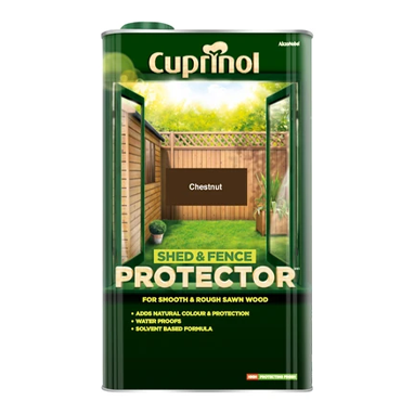 Cuprinol Shed and Fence Protector CHESTNUT 5 Litre - UK BUSINESS SUPPLIES
