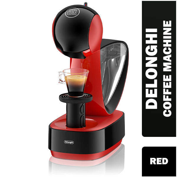 Delonghi Dolce Gusto Infinissima Red Coffee Machine - UK BUSINESS SUPPLIES