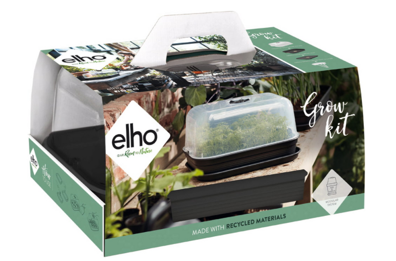 Elho Green basics Grow Kit Allin1 LIVING BLACK - UK BUSINESS SUPPLIES