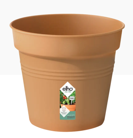 Elho Green Basics Grow Pot 19cm TERRACOTTA - UK BUSINESS SUPPLIES