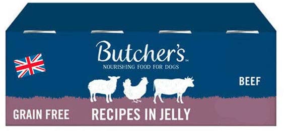 Butcher's Beef & Liver in Jelly Dog Food Tin 12 x 400g - UK BUSINESS SUPPLIES