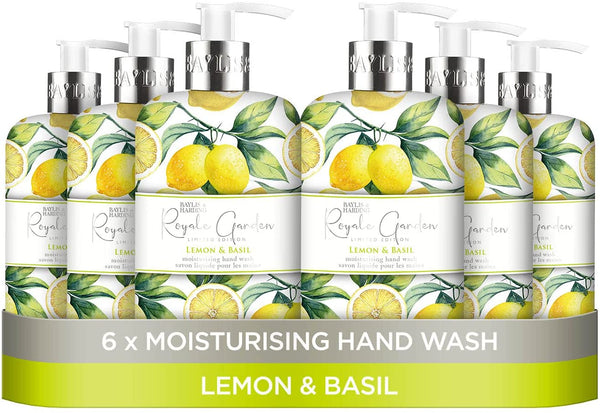 Baylis & Harding Lemon & Basil Hand Wash 500ml - UK BUSINESS SUPPLIES